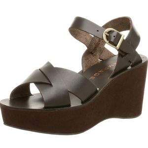 Rampage Brown "Sugar 1"  Platform Sandals Sz 10M